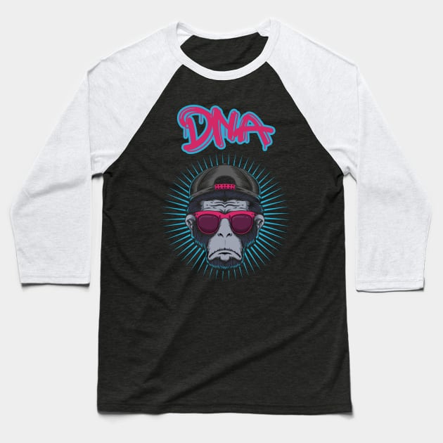 DNA #105 Baseball T-Shirt by DNA Tees